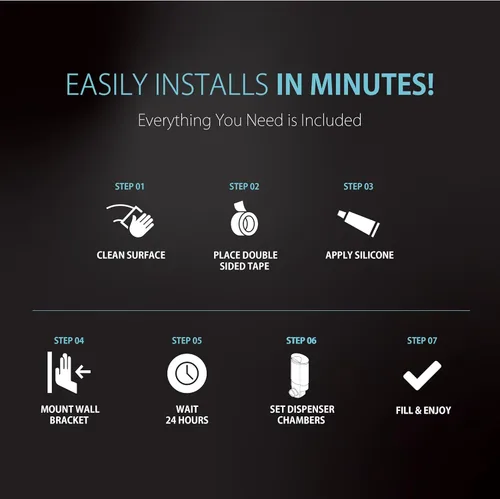 Vista 7 de Better Living Products 76345-1 Aviva, set de tres despachadores cromados.