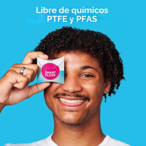 Vista 3 de DrTung's Smart Floss, 30 yardas, hilo dental – Los colores naturales del sabor del cardamomo pueden variar