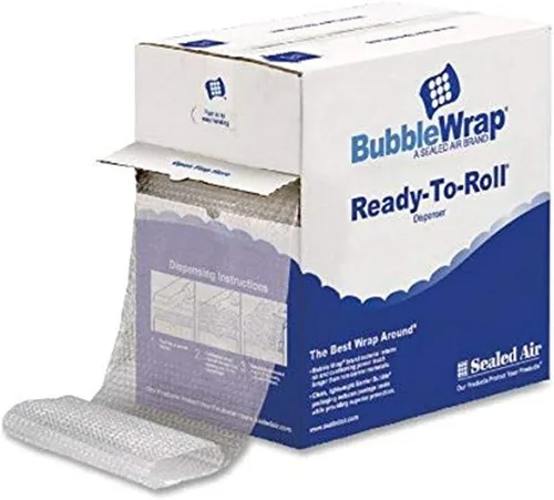 Sealed Air - Envoltura de burbujas reciclada de 5/16 pulgadas x 12 pulgadas x 100 pies (91145)