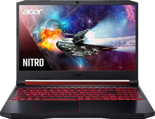 acer Nitro 5 AN515-54-51M5-15.6" - i5-9300H - NVIDIA GTX 1650-8GB - 1TB HDD+128GB SSD, negro