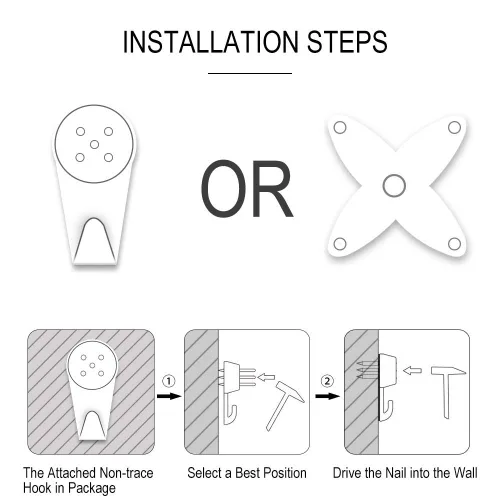 Vista 5 de EnjoyHome - Reloj de pared rústico con funcionamiento a pilas, silencioso, decorativo, pequeño, de madera, Madera, Diseño 1, 14 pulgadas
