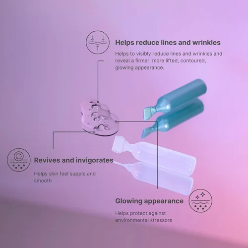 Vista 4 de Geles galvánicos faciales para spa ageLOC de Nuskin