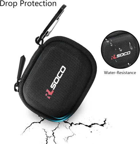 Vista 5 de RLSOCO Estuche Protector para Auriculares de Oído Abierto SHOKZ OpenDots ONE, Auriculares Inalámbricos Bluetooth - Negro (Solo Estuche)