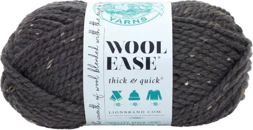 Vista 114 de Lion Brand Yarn - Ovillo de lana Wool-Ease Thick & Quick color fuerza aérea