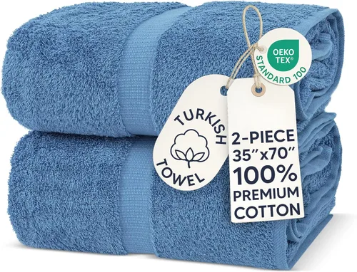 Vista 30 de Chakir Turkish Linens Hotel & Spa - Toallas turcas 100% algodón de alta absorción (4 unidades, color aguamarina) Premium Cotton Turkish Washcloths