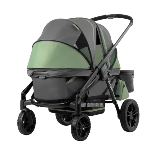 Vista 11 de Evenflo Pivot Xplore Cochecito estilo carrito todoterreno (Gris Aventurero)