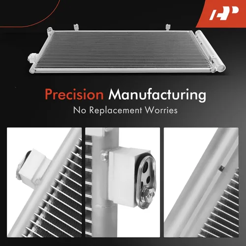 Vista 8 de A-Premium Condensador de aire acondicionado compatible con Subaru Forester 2009-2013, Impreza 2008-2016, XV Crosstrek 2013-2015, Reemplazo #