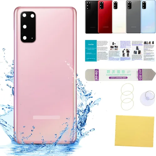 Vista 11 de Compatible con Samsung Galaxy S20 - Carcasa trasera de repuesto de vidrio de 6.2 pulgadas para Galaxy S20 SM-G980 SM-G981, todos los operadores