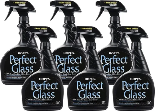 Vista 12 de HOPE'S Perfect - Spray limpiador de vidrio, sin rayas, sin amoníaco, limpiador de ventanas, espejo, pantalla y puerta de ducha, superficies