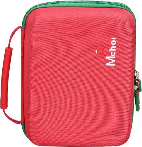 Vista 5 de Mchoi Estuche de almacenamiento para el juego de letras magnéticas de Leapfrog Tad's Fridge Phonics, solo funda