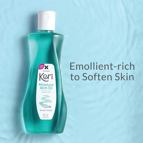 Vista 5 de Alpha Keri - Aceite rico en humedad para ducha y baño, 8 onzas (paquete de 3)