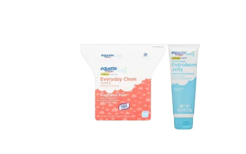 Kwabossal Equate Baby Everyday Clean Wipes, sin fragancia (240) / Equate Baby 100% Pure Petro