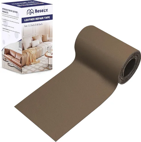 Vista 46 de Kit de cinta para reparación de cuero, parche autoadhesivo para muebles, sofá, asientos de automóvil, silla de oficina, kit de reparación de vinilo