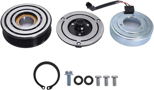 Vista 3 de WFLNHB Reemplazo del kit de montaje de bobina de embrague del compresor de CA A/C para Nissan Maxima 2009 2010 2011 2012 2013 2014 3.5 litros motor