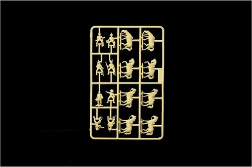 Vista 18 de Italeri 6197 Waterloo 1815 La Haye Sainte Diorama escala 1/72