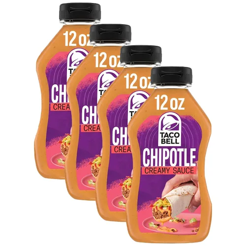 Vista 13 de Taco Bell Sauce, Creamy Avocado Ranch, 12 fl oz Bottle