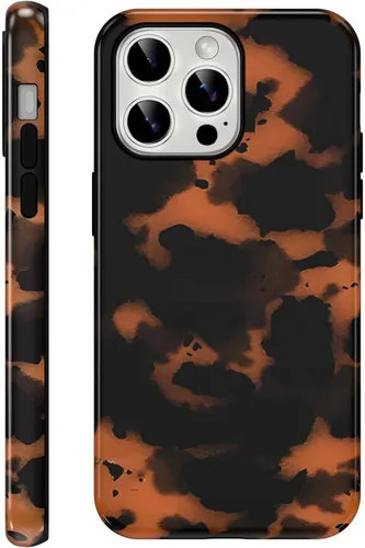 Vista 35 de Funda de teléfono con estampado de guepardo para iPhone 7/8/SE 2020/2022 de 4.7 pulgadas, funda de lujo con diseño de leopardo marrón coqueta a