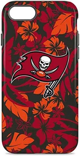 Vista 13 de Tampa Bay Buccaneers NFL iphone 7 Pro Caso – Tampa Bay Buccaneers Blanco y Negro Pro Caso para tu iPhone 7