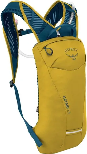 Vista 6 de Osprey Katari 7L Mochila de ciclismo para hombre con depósito hidráulico, Green Creek