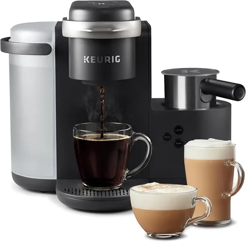 Vista 27 de Keurig K-Cafe SMART - Máquina de café de una sola porción con cápsulas K-Cup, color negro