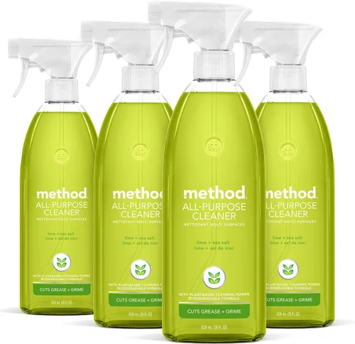Vista 13 de Method Spray limpiador multiusos, clementina, perfecto para la mayoría de mostradores, azulejos, piedras y más, botellas de spray de 28 onzas
