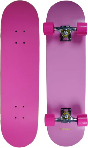 Vista 8 de Patineta completa de arce de tamaño completo con ruedas premium y cinta de agarre a juego Azul
