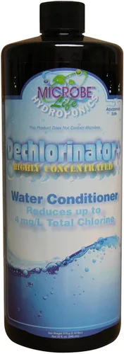 Vista 5 de Microbe Life Hydroponics Premium Dechlorinator para Jardines Hidropónicos, Neutralizador de Cloro y Cloraminas, Acondicionador de Agua de Función