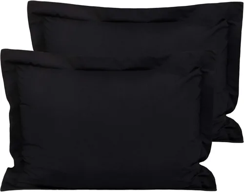 Vista 87 de FLXXIE Juego de 2 fundas de almohada estándar de microfibra, resistentes a la decoloración, a las arrugas y al encogimiento, fundas de almohada
