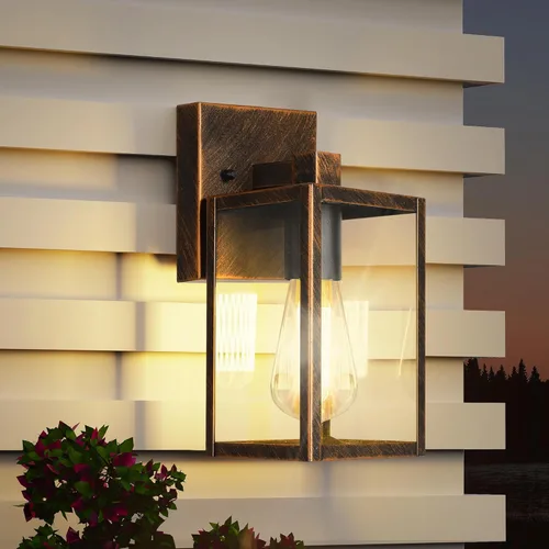 Vista 14 de WIHTU Luces al Aire Libre para Casa, Accesorios de Luz LED para Porche Exterior, Luz de Pared al Aire Libre Impermeable, Apliques de Luz para Patio