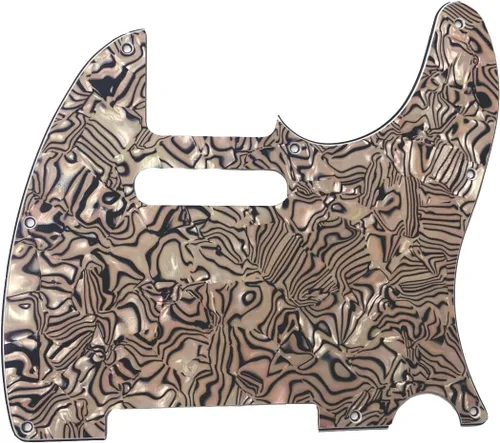 Vista 22 de KAISH Carcasa de 8 agujeros estilo Tele para guitarra TL con orificios para tornillos de montaje de pastilla para Tele/Telecaster Nácar de perla