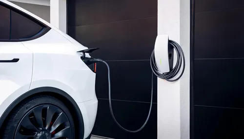 Vista 4 de Tesla Conector de pared - Cargador de vehículo eléctrico doméstico (EV), NACS - Nivel 2 - hasta 48A - Certificado UL, Enery Star Partner