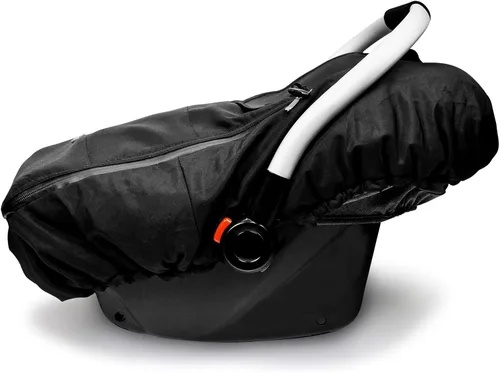 Vista 2 de Vaxaape Funda de asiento de automóvil para bebé, fundas de asiento de automóvil para bebés, protector de invierno, funda universal de asiento