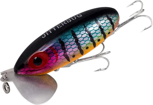 Vista 28 de Arbogast Jitterbug Topwater Bass - Señuelo de pesca para pesca nocturna
