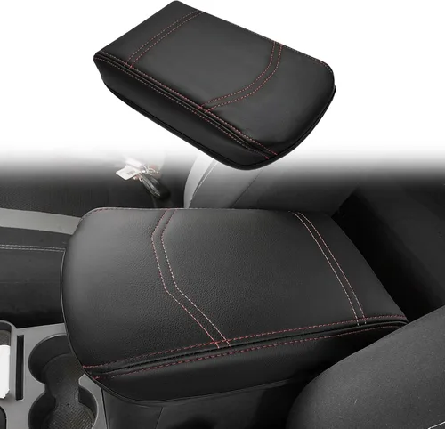 Vista 57 de Muslogy Funda para reposabrazos de consola central apta para Chevy Silverado/Tahoe y GMC Sierra/Yukon 2007-2013, cómoda almohadilla
