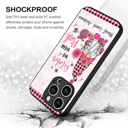 Vista 5 de Funda para teléfono compatible con iPhone 16 15 14 13 12 11 Pro Max Galaxy S25 S24 S23 S22 S21 S20 FE Plus A16 A15 A14 A54 A13