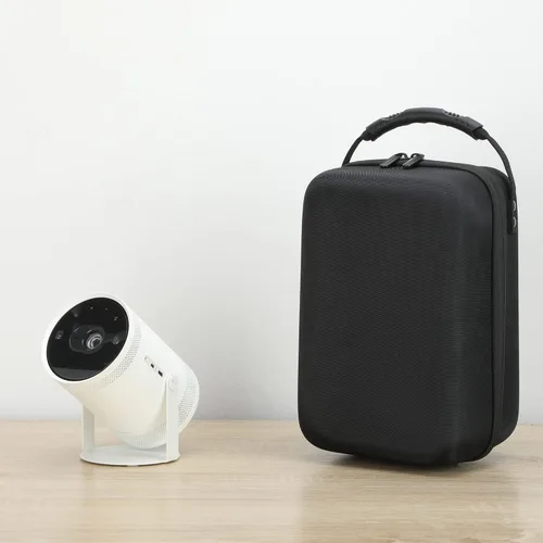 Vista 8 de Funda rígida compatible con Samsung The Freestyle Projector, bolsa de viaje para Samsung The Freestyle Smart Portable Projector