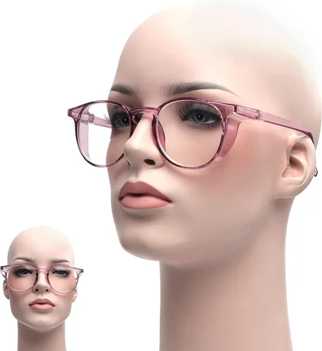 Vista 6 de Outray 2 Pack Blue Light Reading Glasses Bifocal Safety Glasses