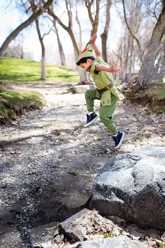 Vista 2 de Little Adventures Disfraz infantil de Peter Pan