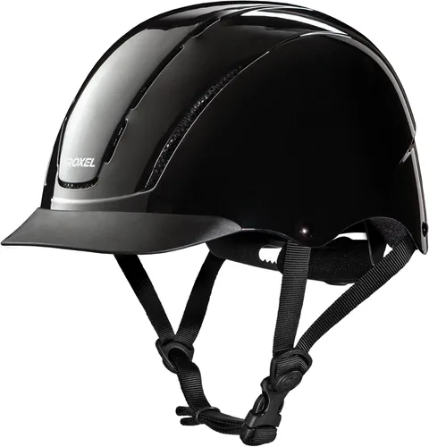 Troxel Spirit - Casco de equitación de cobertura completa, diseño ajustable de perfil bajo, equipo de equitación de seguridad