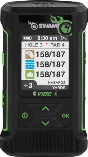 Vista 5 de Swami Vibe Golf GPS - Combo de altavoz Bluetooth GPS para golf