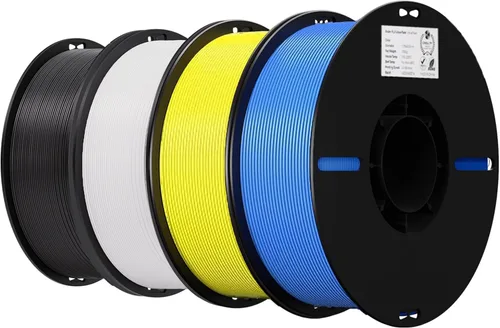 Vista 19 de Creality Filamento para Impresora 3D, Paquete de Filamento PLA de 1.75mm para Impresión 3D, Filamento PLA para Impresoras 3D Ender, Sin Enredos