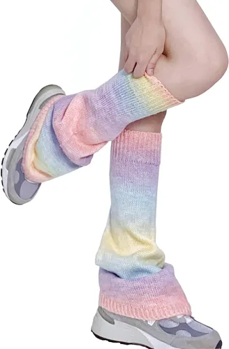Vista 26 de Sexybody Calentadores de piernas para mujer, Y2K Kawaii con estampado de araña, gótico, Harajuku, Lolita, elegantes y bonitos, calcetines japoneses
