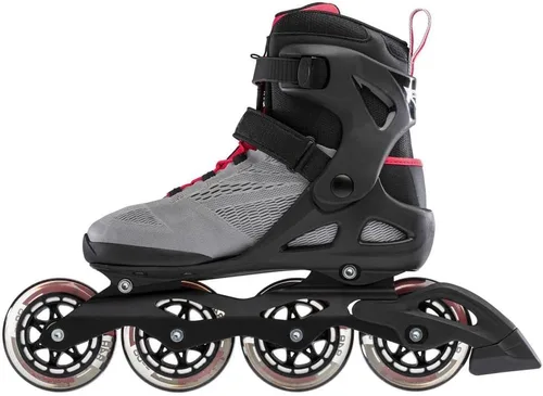 Vista 2 de Rollerblade Macroblade 90 Patín en línea para mujer, color rosa paraíso neutro