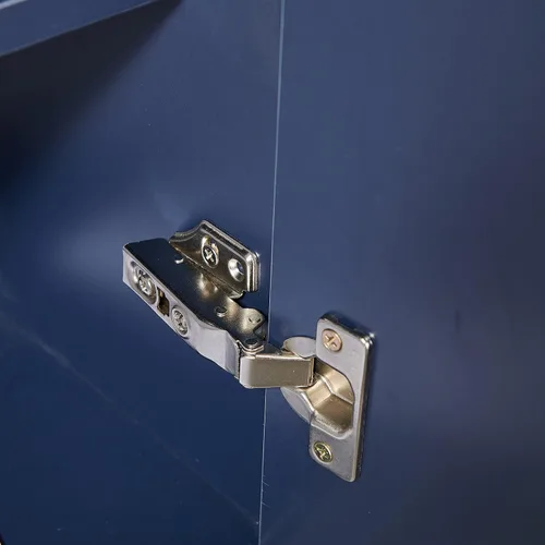 Vista 8 de Mogiyin - Tocador de baño de 30 pulgadas con fregadero, moderno color azul, lavabo de baño con 2 puertas, combo de tocador de baño grande con lavabo