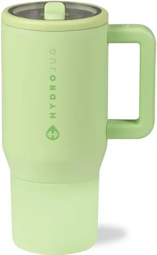 Vista 32 de HydroJug Kids - Botella de agua aislada para niños de 20 oz con popote abatible y asa A prueba de fugas y duradera Perfecta para escuela