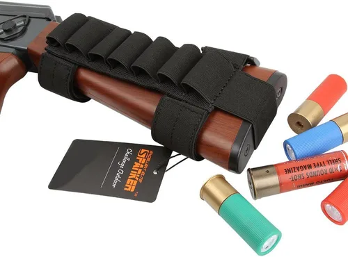 Vista 4 de EXCELLENT ELITE SPANKER Táctico de Nylon Portador de Cartuchos de Bala de Escopeta Calibre 12 para Rifles