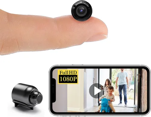 New Smallest Wireless WiFi Camera,HD1080P Mini Concealed Camera Detector,Portable Baby Monitor,Pet Camera Nanny Cam with Night Vision,Motion