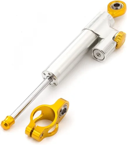 Vista 18 de Amortiguador de dirección universal ajustable para motocicleta, estabilizador de control para ZX6R 2005-2017, NINJA 250R EX250 2008-2012, EX300
