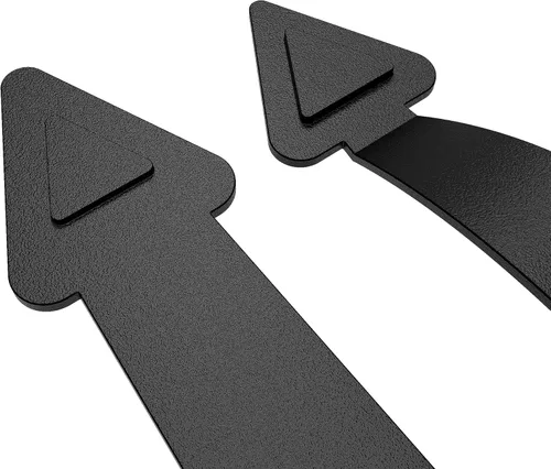 Vista 8 de ZEKOO - Kit de accesorios decorativos magnéticos para puerta de garaje, imanes para puerta de garaje, detalles de bisagras de imitación y asas