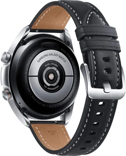 Vista 4 de Samsung Galaxy Watch3 - Reloj inteligente con GPS (Bluetooth, 1.614 pulgadas, plata mística) (renovado)